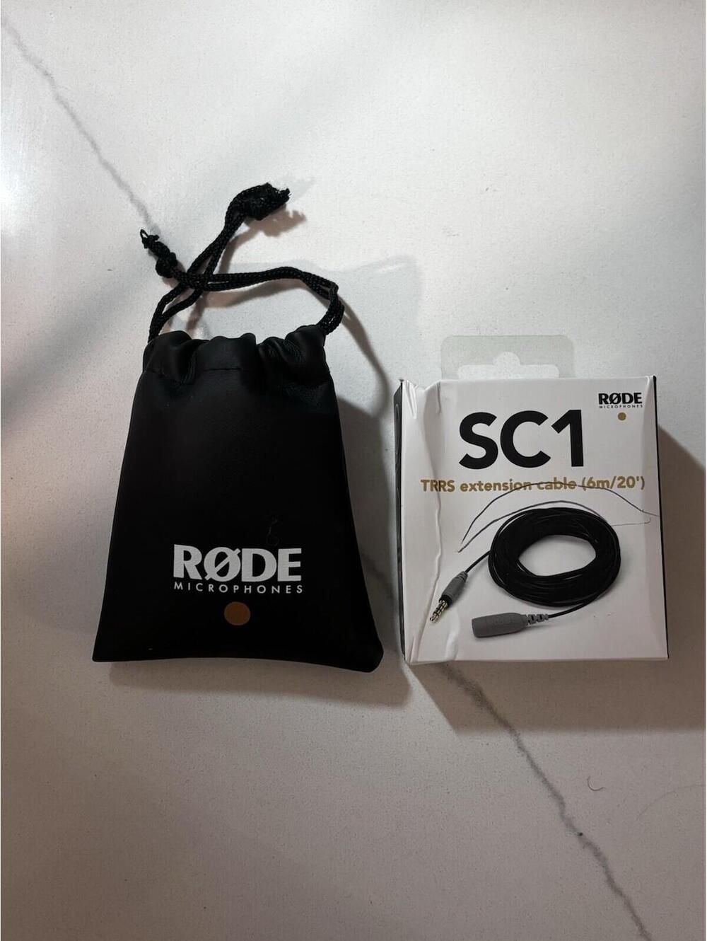 Rode Microphone and TRRS Extention Cable